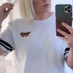 Shop Brittany Allen TEES Monarch Football Tee