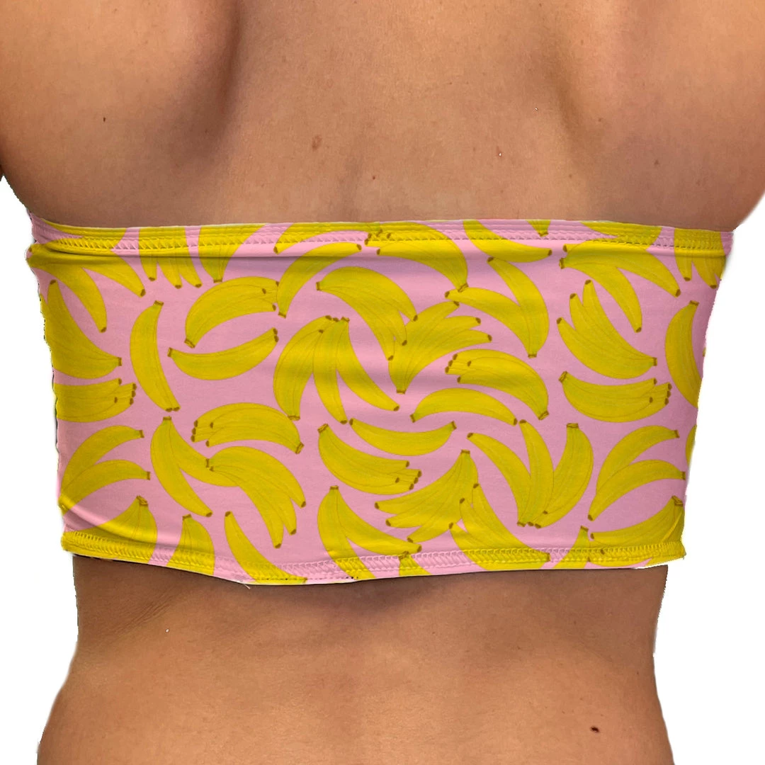 Brittany Allen Banana Bandeau Swim Top 2 Brittany Allen Banana Bandeau Swim Top
