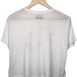 Shop Brittany Allen TEES Monarch Printed Crop Top