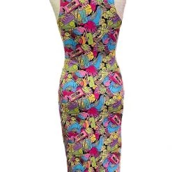 Brittany Allen DRESSES Miami Sleeveless Spandex Bodycon Dress 3 Brittany Allen DRESSES Miami Sleeveless Spandex Bodycon Dress