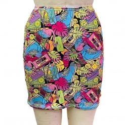 Brittany Allen Miami Spandex Mini Skirt BOTTOMS