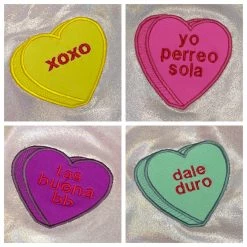 Brittany Allen Candy Hearts Shoulder Sports Bra BRAS 8 Brittany Allen Candy Hearts Shoulder Sports Bra BRAS