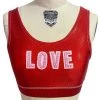 Brittany Allen LOVE Scoop Neck Sports Bra BRAS