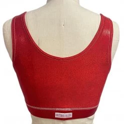 Brittany Allen LOVE Scoop Neck Sports Bra BRAS