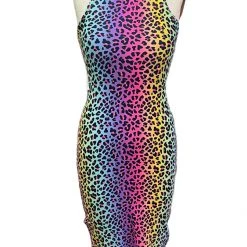 Brittany Allen Millennial Sleeveless Spandex Bodycon Dress DRESSES
