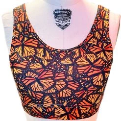 Brittany Allen Monarch Scoop Neck Sports Bra BRAS