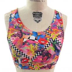 Brittany Allen BRAS Rebel Scoop Neck Sports Bra