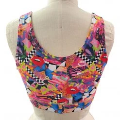 Brittany Allen BRAS Rebel Scoop Neck Sports Bra