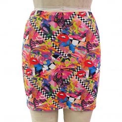 Brittany Allen Rebel Spandex Mini Skirt