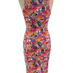 Brittany Allen DRESSES Rebel Sleeveless Spandex Bodycon Dress