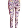 Brittany Allen Pink Butterfly Leggings