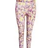 Brittany Allen Pink Butterfly Rhinestone Leggings