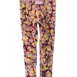 Brittany Allen Kid's Pink Butterfly Leggings