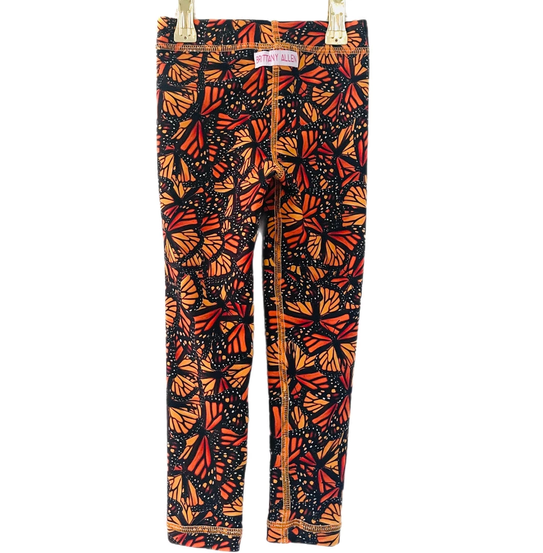 Brittany Allen Kid's Monarch Leggings 2 Brittany Allen Kid's Monarch Leggings