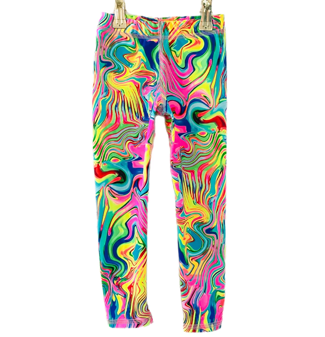 Brittany Allen Kid's Chromatic Leggings 1 Brittany Allen Kid's Chromatic Leggings