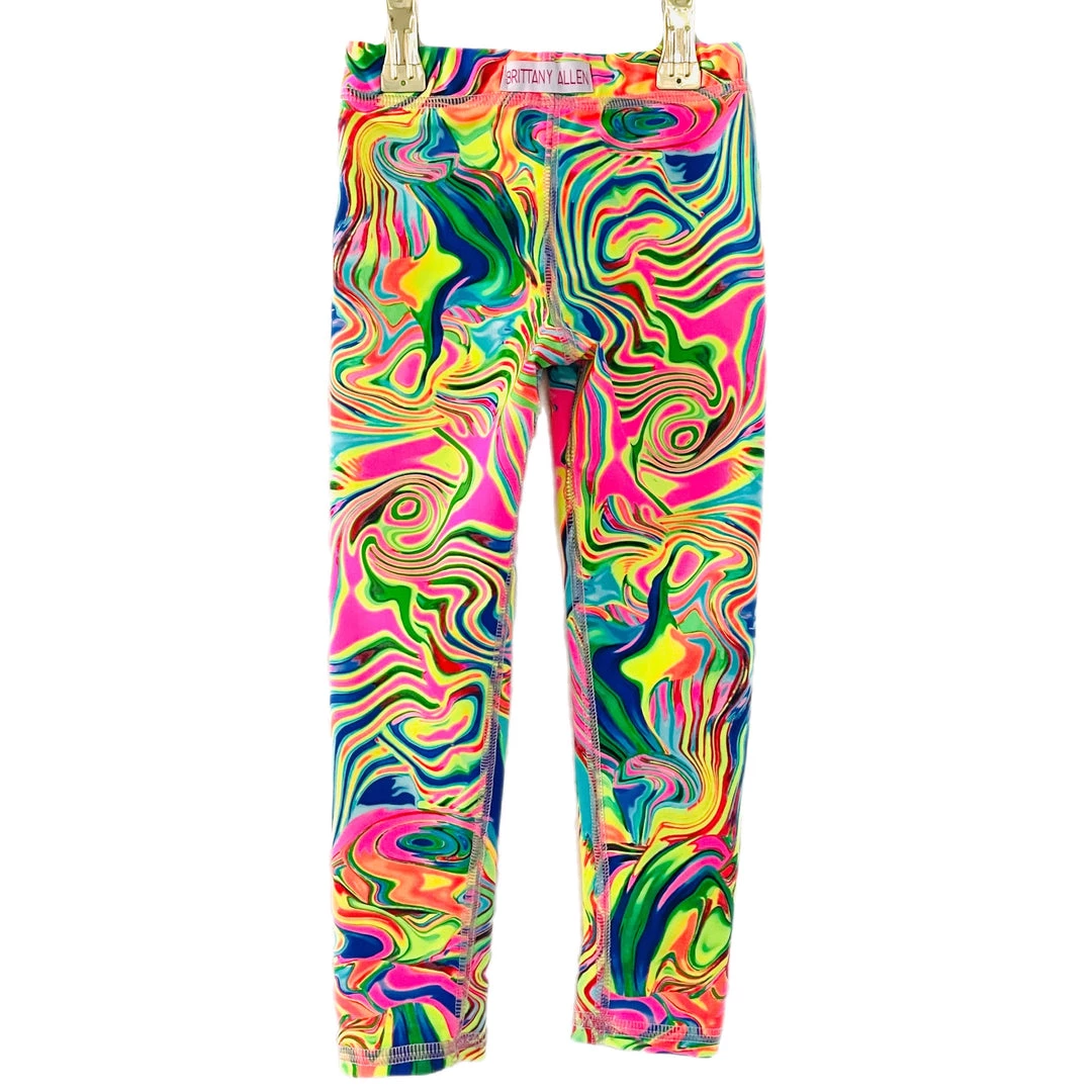 Brittany Allen Kid's Chromatic Leggings 2 Brittany Allen Kid's Chromatic Leggings