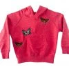 Shop Brittany Allen OUTERWEAR Toddler Dusty Pink Butterfly Hoodie