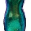 Brittany Allen Mermaid Sleeveless Spandex Bodycon Dress