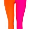 Brittany Allen Neon Color Block Leggings