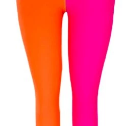 Brittany Allen Neon Color Block Leggings