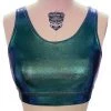 Brittany Allen Mermaid Scoop Neck Sports Bra BRAS