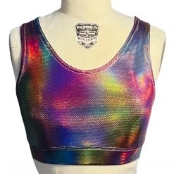 Brittany Allen Rave Scoop Neck Sports Bra