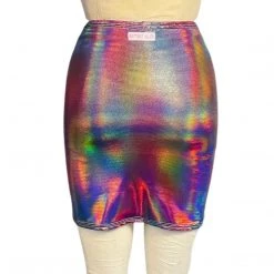 Brittany Allen Rave Spandex Mini Skirt
