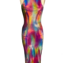 Brittany Allen Rave Sleeveless Spandex Bodycon Dress DRESSES