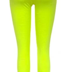 Brittany Allen Neon Yellow Leggings