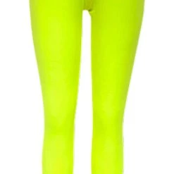 Brittany Allen Neon Yellow Leggings