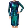 Brittany Allen DRESSES Mermaid Long Sleeve Bodycon Dress