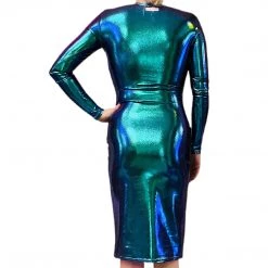 Brittany Allen DRESSES Mermaid Long Sleeve Bodycon Dress