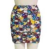 Brittany Allen Multi-Butterfly Spandex Mini Skirt