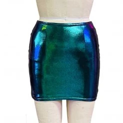 Brittany Allen BOTTOMS Mermaid Spandex Mini Skirt