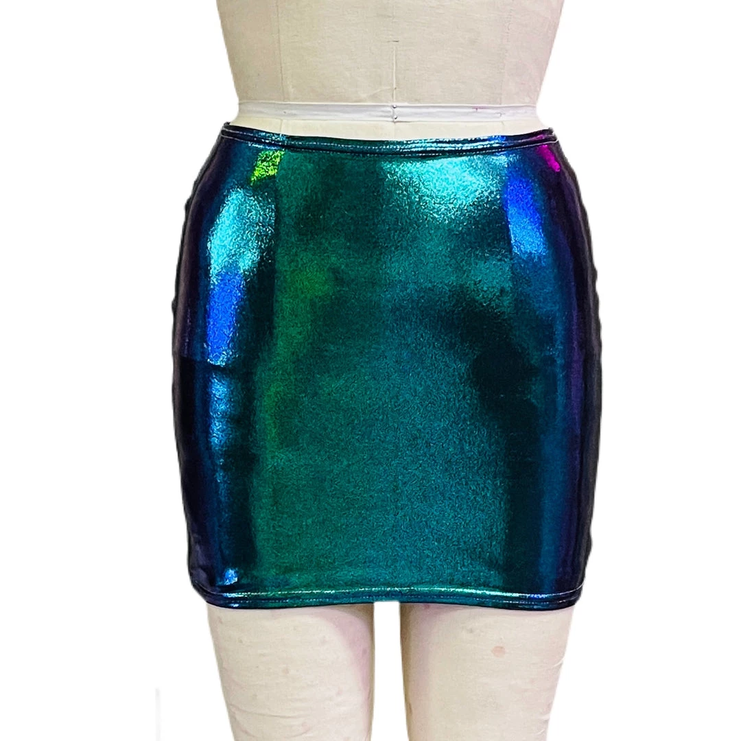 Brittany Allen BOTTOMS Mermaid Spandex Mini Skirt 1 Brittany Allen BOTTOMS Mermaid Spandex Mini Skirt