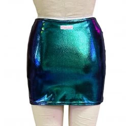 Brittany Allen BOTTOMS Mermaid Spandex Mini Skirt