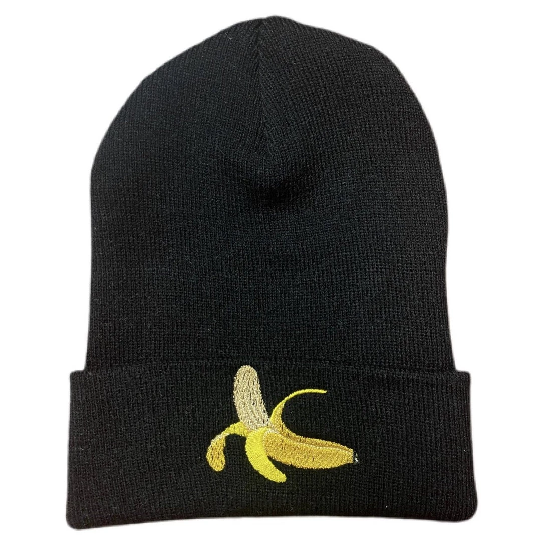 Shop Brittany Allen Banana Embroidered Beanie ACCESSORIES + TOTES 1 Shop Brittany Allen Banana Embroidered Beanie ACCESSORIES + TOTES