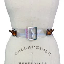 Shop Brittany Allen 3D Monarch Butterfly Belt ACCESSORIES + TOTES