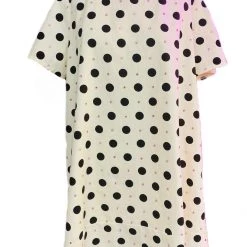 Brittany Allen Polka Dot Tent Dress