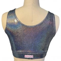 Brittany Allen BRAS Galactic Scoop Neck Sports Bra