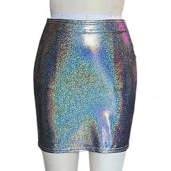 Brittany Allen Galactic Spandex Mini Skirt