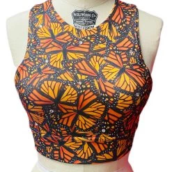 Brittany Allen Monarch Rhinestone Sports Bra BRAS