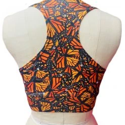 Brittany Allen Monarch Rhinestone Sports Bra BRAS