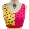 Brittany Allen BRAS DA X BA Seeing Spots Scoop Neck Sports Bra