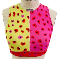 Brittany Allen DA X BA Seeing Spots Crew Neck Sports Bra BRAS