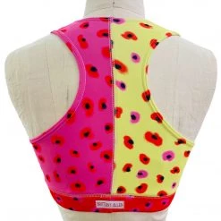 Brittany Allen DA X BA Seeing Spots Crew Neck Sports Bra BRAS