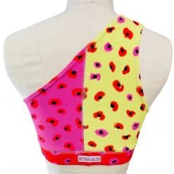 Brittany Allen BRAS DA X BA Seeing Spots Shoulder Sports Bra