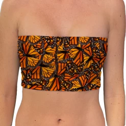 Brittany Allen Monarch Bandeau Swim Top SWIMWEAR