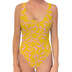 Brittany Allen SWIMWEAR Banana One Piece Swimsuit