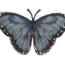 Shop Brittany Allen Blue Butterfly Football Tee